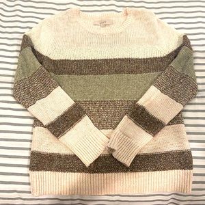 Loft Striped Sweater